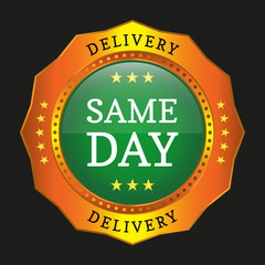 same day delivery button