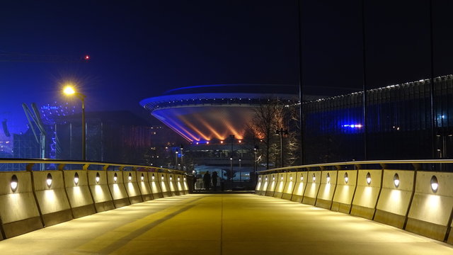 Katowicki Spodek Nocą