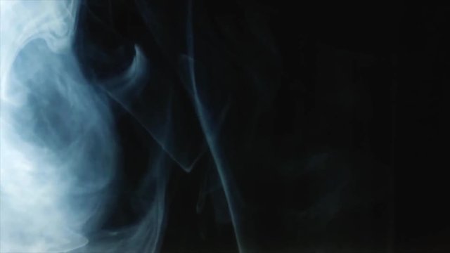 close-up of abstract smoke background