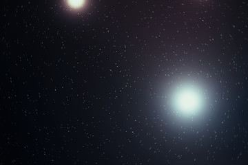 Universe filled with stars and galaxies. Beautiful background 3d rendering