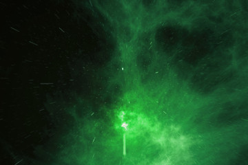 Outer space is filled with infinite number of stars, galaxies, nebulae. Beautiful colorful background. 3d rendering