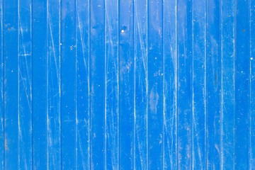 Fototapeta na wymiar Blue painted metal background