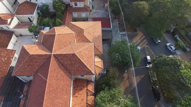 Aerial View of Jardins District, Sao Paulo, Brazil