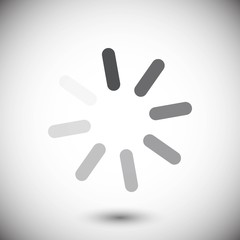 loading icon stock vector illustration flat design