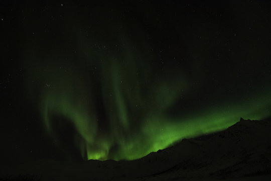 Polarlichter bei Tromsö, Norwegen