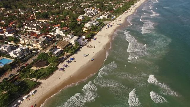 Aerial View of a Beach