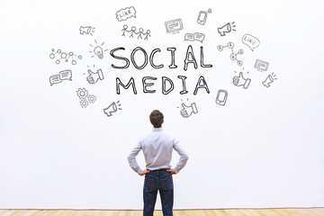 social media concept