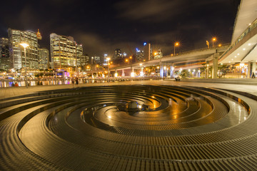 Darling Harbor in Sydney after renovation
