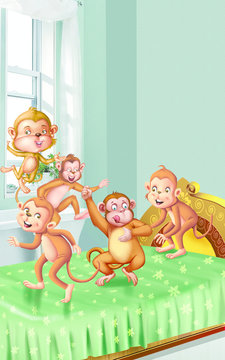 Five Little Monkey Rhymes