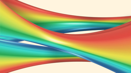 rainbow stripes