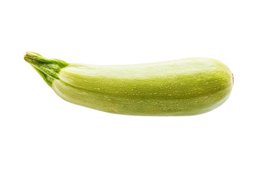 Organic Squash Vegetable Isolated on White