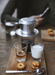 Asian traditional coffee