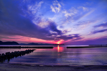 Obraz premium Japanese coast 
