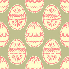 Easter seamless pattern