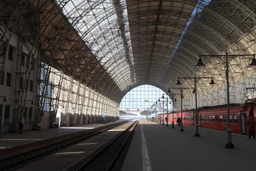Foto auf Acrylglas Bahnhof Blick auf den Bahnhof