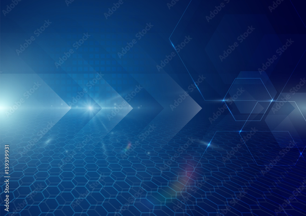 Poster abstract technology digital hi tech concept background