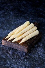Baby corn cobs