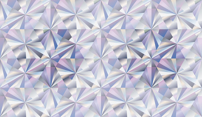 Diamond seamless background, vector illustration