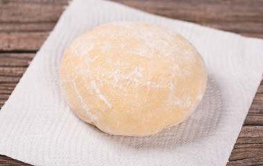 Fototapeta na wymiar Fresh soft dough