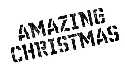 Fototapeta premium Amazing Christmas rubber stamp. Grunge design with dust scratches. Effects can be easily removed for a clean, crisp look. Color is easily changed.