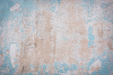 Scratch blue wall background, texture