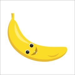 Banana character icon