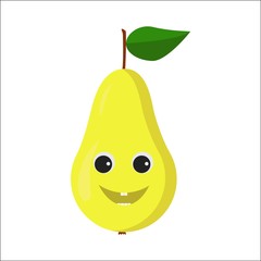 Pear character icon