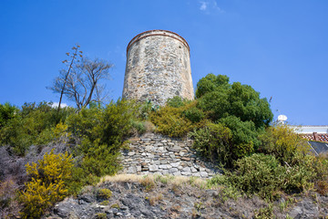 Watchtower on Costa del Sol in Spain