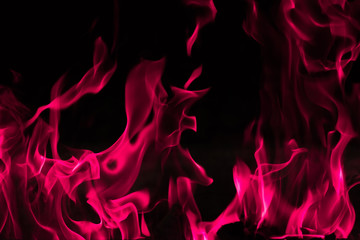 Blaze roze vuur achtergrond en textuur