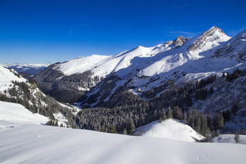 Fototapeta premium Grand Bornand