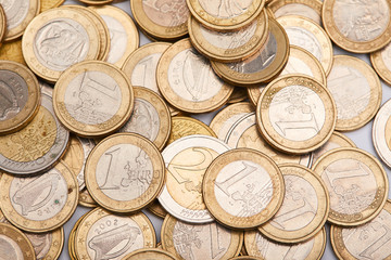 euro coins