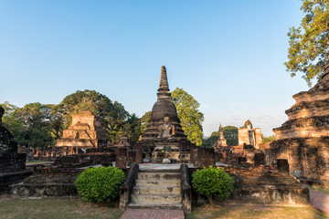 Fototapeta na wymiar Sukhothai Historical Park, World heritage site in Thailand
