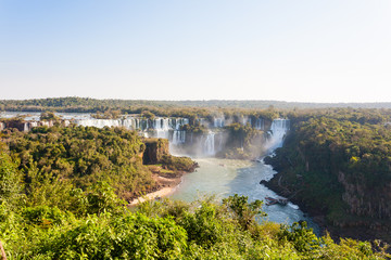 Fototapeta premium Iguazu falls view, Argentina