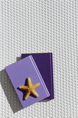 Starfish with books 