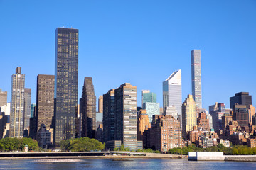 Fototapeta na wymiar Manhattan Midtown cityscape, New York