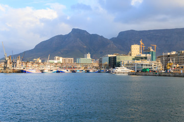 Fototapeta na wymiar Victoria and Alfred Waterfront, Cape Town, South Africa