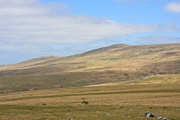 Obraz premium Dartmoor from Sourton Tor