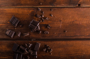 Dark chocolate product