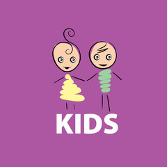 vector logo kids