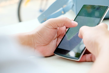 close up image of people using mobile devices