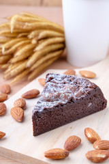 Delicious chocolate cake