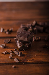 Dark chocolate product
