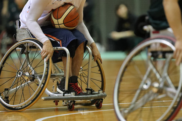 車椅子バスケットボール
