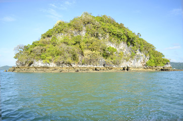 Naklejka premium Langkawi, Malaysia, small Uninhabited island
