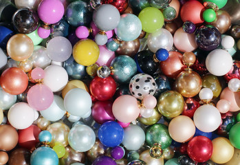 Fototapeta na wymiar Various colorful beads