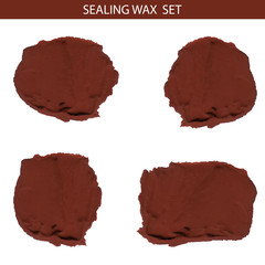 Sealing wax VECTOR set