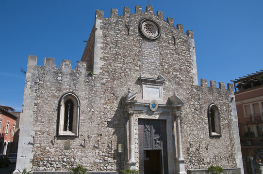 Duomo di San Nicolo, Taormina, Sizilien, Italien