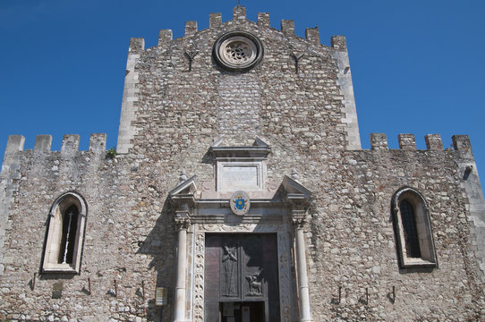 Duomo di San Nicolo, Taormina, Sizilien, Italien
