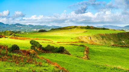 Fototapeta na wymiar Landscape of the Spain Northern Coast