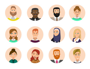 People avatars collection